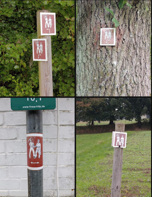 Beschilderungsarten Süd